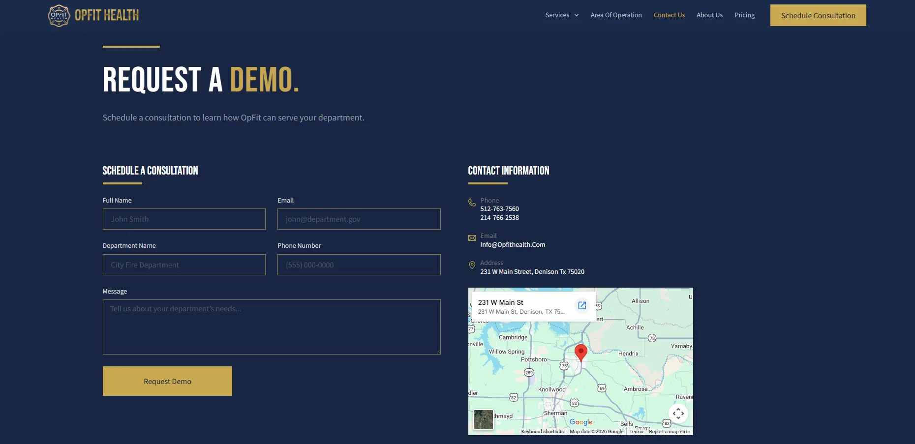 Request a Demo