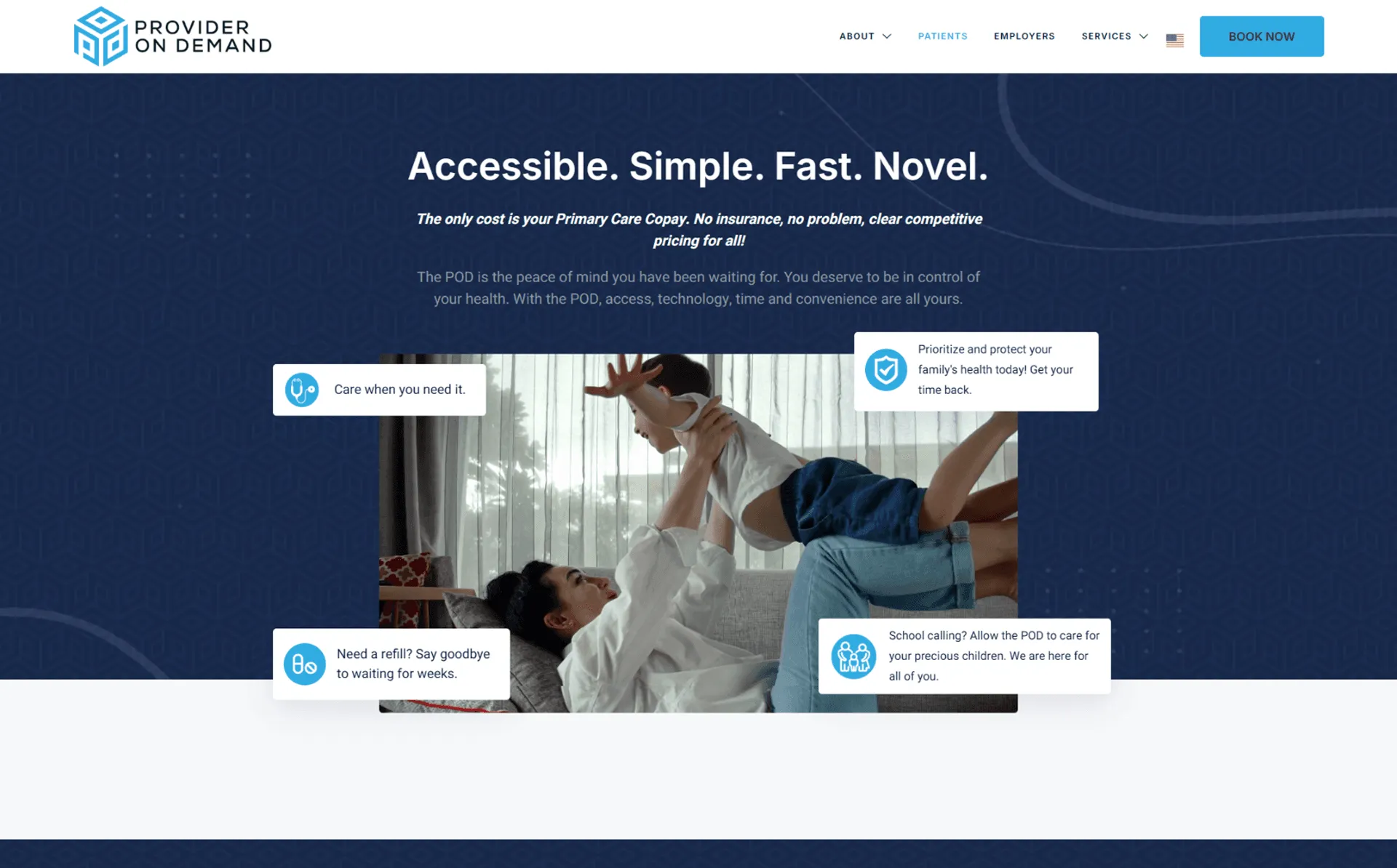 Accessible. Simple. Fast.