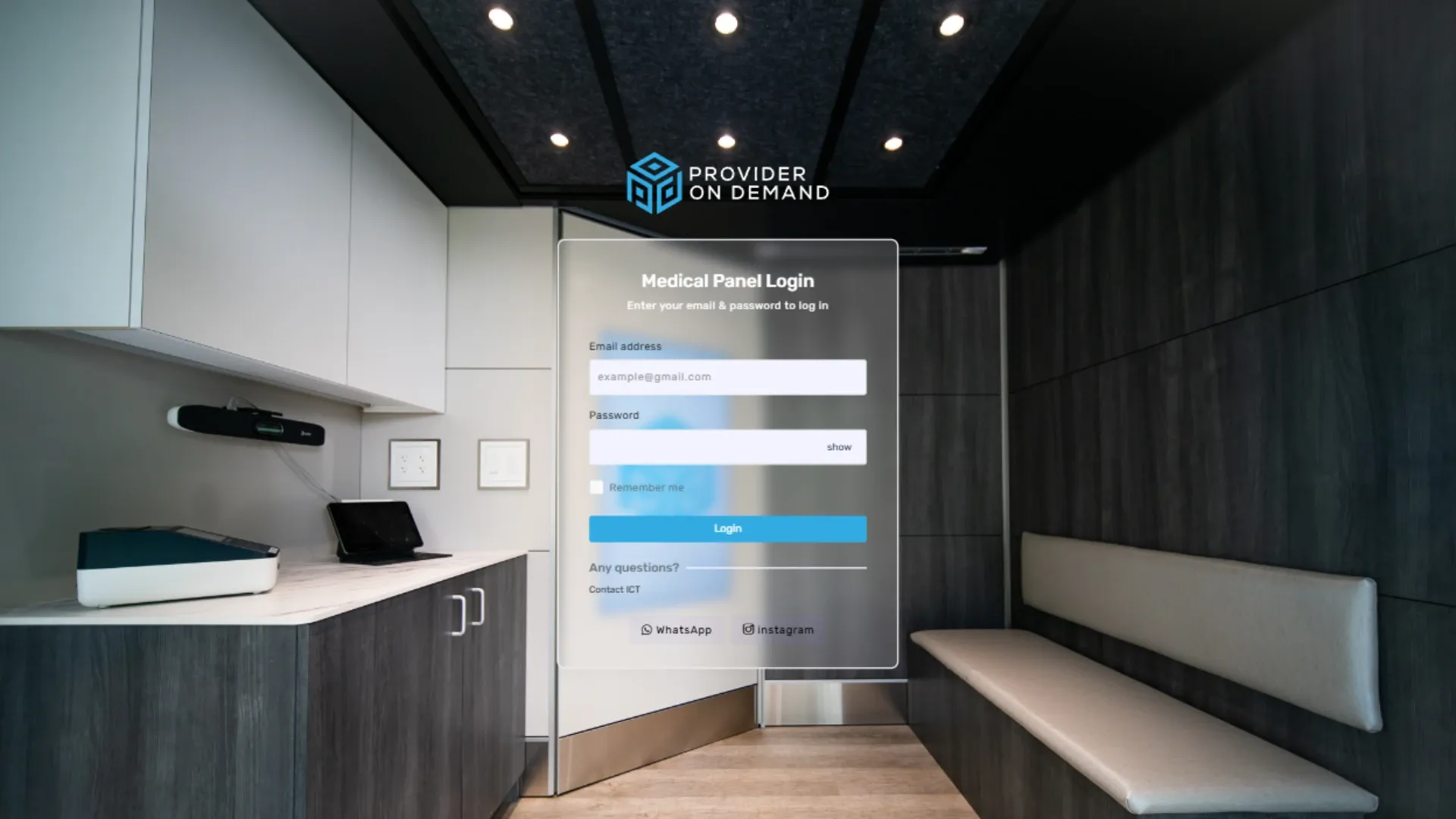 Medical Panel Login