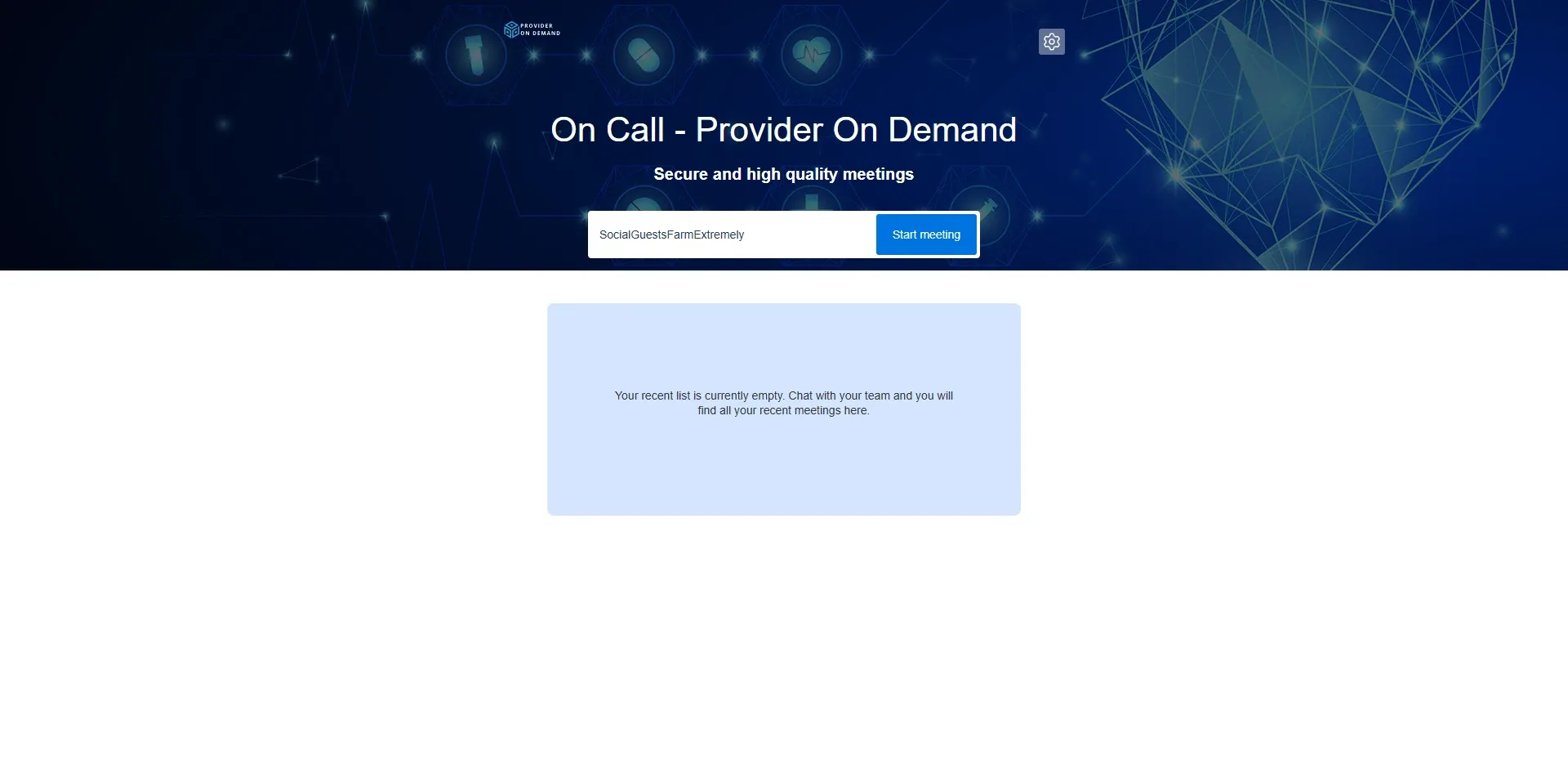 Secure Video Visit
