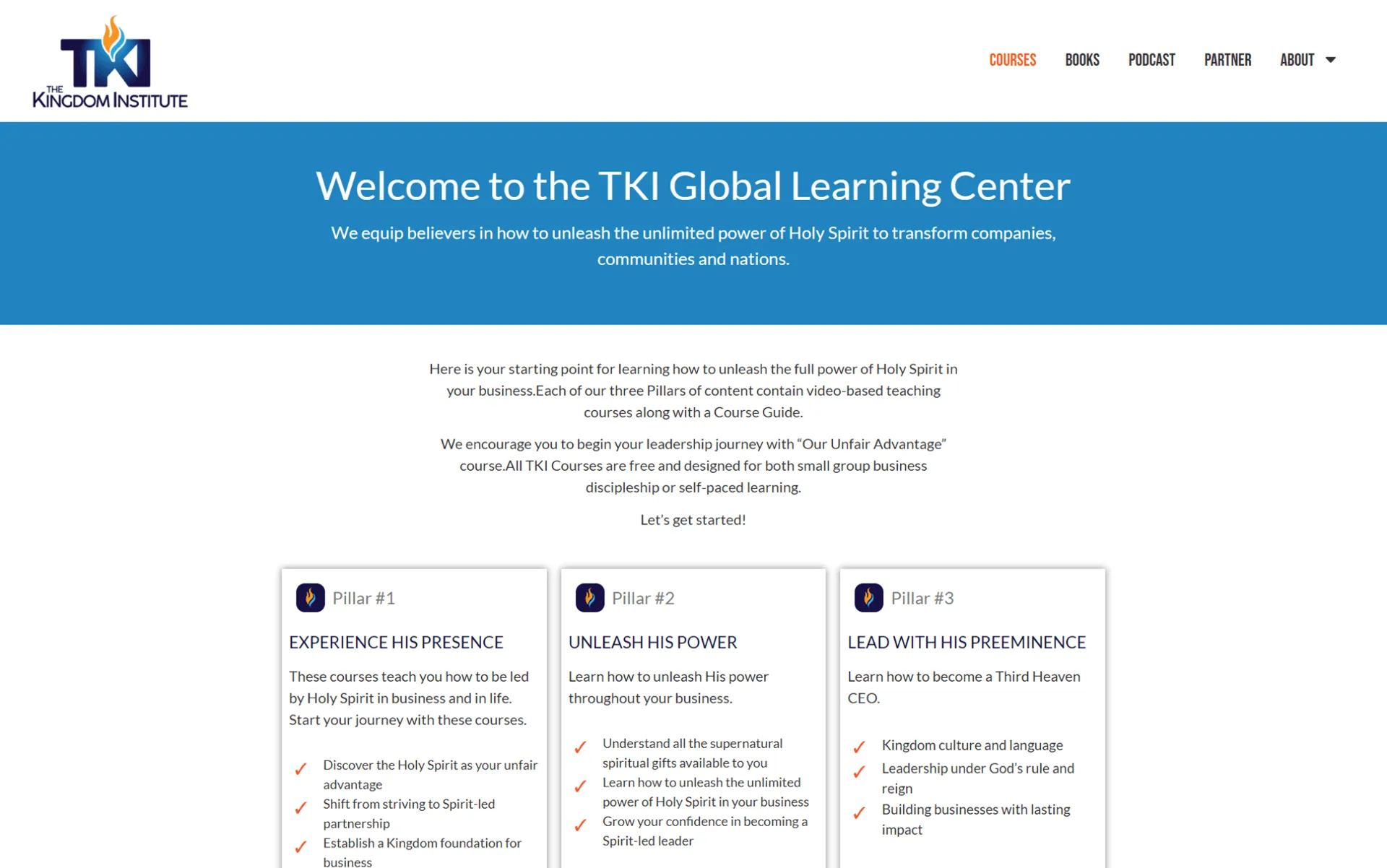 Learning Center