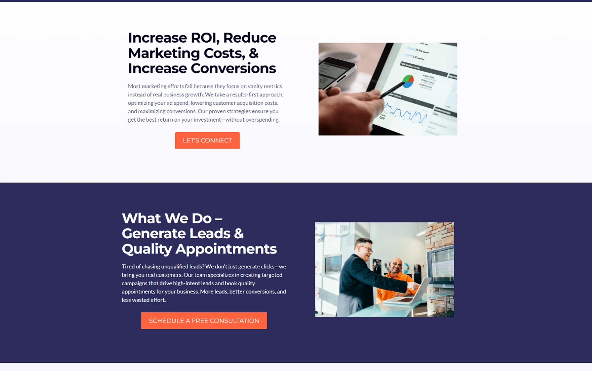 Increase ROI