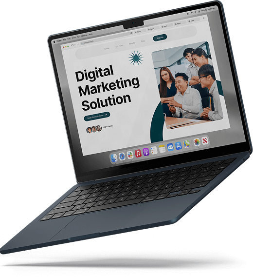 Digital Marketing Laptop